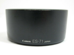 【 中古品 】Canon ES-71 純正レンズフード キヤノン [管CN36]