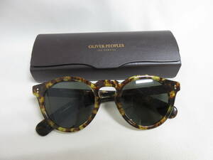 13299◆OLIVER PEOPLES LA オリバーピープルズ OV5450SU 1700P1 Martineaux 49□23 145 偏光 サングラス MADE IN ITALY 中古 USED