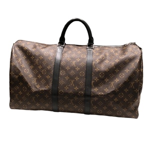 ルイ・ヴィトン LOUIS VUITTON キーポルバンドリエール55 M56714 モノグラム PVC ボストンバッグ ユニセックス 中古