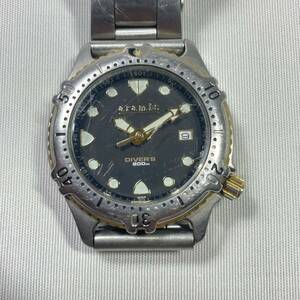 腕時計 アラミス aramis diver’s 200M ダイバー 不動品 ■FR2451 
