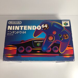 Y8-263 N64 64 本体 箱付き 動作品 スティック良好 愛知 120サイズ