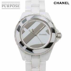 シャネル CHANEL J12 アンタイトル 38mm H5582 世界限定1200本 メンズ 腕時計 ホワイト セラミック オートマ 自動巻き Untitled 90244854