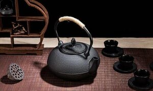新入荷★老鉄瓶★在庫わずか★3L大容量 鋳鉄製ティーポット純粋な手水を沸かして茶を煮る茶具