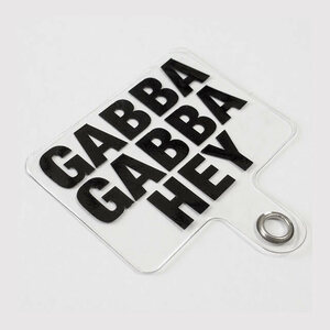 スマホ クリアケースの方におすすめ♪ ショルダーストラップ用 透明フック★GABBA GABBA HEY★