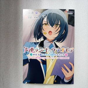 声優ラジオのウラオモテ リーフレット 特典 小冊子 ゲーマーズ 限定書き下ろしショートストーリー 二月公 さばみぞれ 電撃文庫