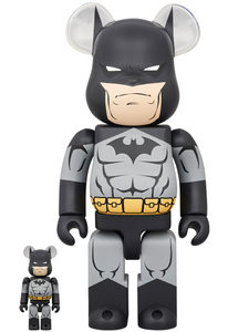 新品 BE@RBRICK BATMAN BATMAN: HUSH BLACK Ver. 100％ & 400％ MEDICOM TOY ベアブリック kaws カウズ BASQUIAT BANKSY バットマン