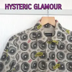 HYSTERIC GLAMOUR ヒステリックグラマー長袖シャツ スピーカー総柄