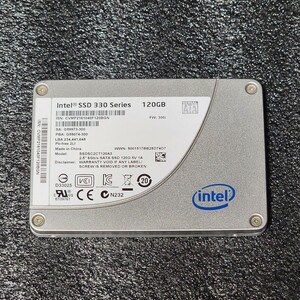 INTEL SSD 330 SERIES(SSDSC2CT120A3) 120GB SATA SSD 正常品 2.5インチ内蔵SSD フォーマット済 PCパーツ 動作確認済 128GB