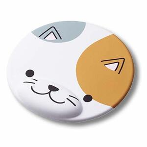 エレコム マウスパッド リストレスト アニマル アニマルフェイスでデスクをかわいく ネコ MP-AN01CAT