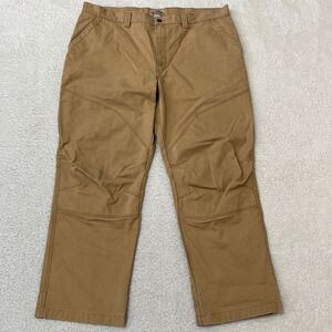 L.L.bean W44 エルエルビーン ダブルニー ワークパンツ ペインター 古着 チノパン ベージュ