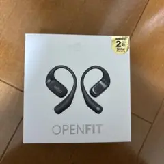 【箱のみ】SHOKZ OPENFIT ワイヤレスイヤフォン ブラック