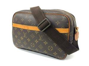 6M2★LOUIS VUITTON/ルイヴィトン★ モノグラム リポーターPM ショルダーバッグ Monogram Shoulder bag M45254 ブラウン系