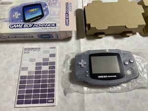 GBA ゲームボーイアドバンス ミルキーブルー