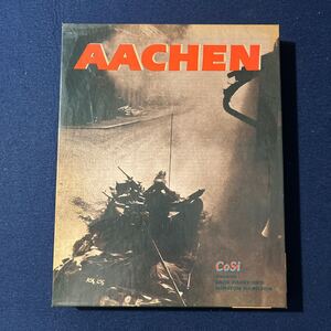 《ユニット未切断》Cosi AACHEN アーヘン攻防戦 ウォーゲーム ボードゲーム 戦闘 戦争 army レア 当時物 海外 コレクター ミリタリー