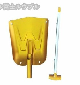 ポータブル アルミ ショベル 折りたたみ式 スノーショベル キャンプ ガーデン アウトドア アクティビティ