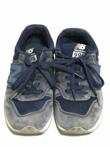 ▽♪ new balance ニューバランス MRL996LL ローカット スニーカー 紺 24