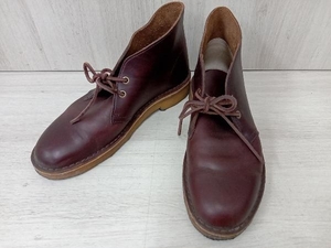 Clarks HORWEEN レザー 60600195 サイズUK7.5/25.5cm ワラビーブーツ/デザートブーツ ブラウン