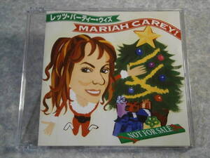 PROMO CD/レッツ・パーティー・ウィズ MARIAH CAREY!/マライア・キャリー 非売品 SAMPLE　NOT FOR SALE ・プロモ クリスマス X