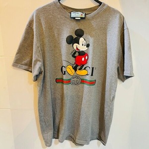 GUCCI 20ss Disney Mickey Mouse Tee Mサイズ 565806 XJB67 グッチ×ディズニー ミッキーマウスプリント半袖Tシャツ