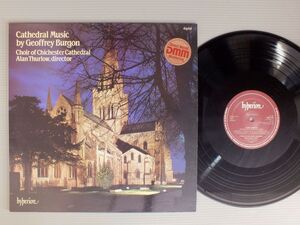 ●独LP GEOFFREY BURGON - CHOIR OF CHICHESTER CATHEDRAL/CATHEDRAL MUSIC●