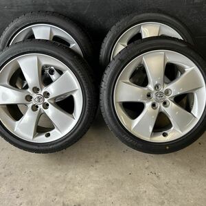 トヨタ　30プリウス　純正ホイール　17インチ　7J 215/45R17 4本セット