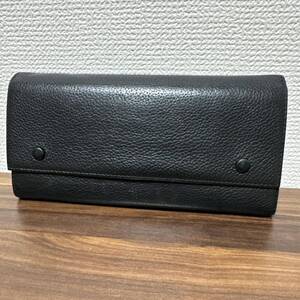 【送料無料】CELINE セリーヌ レザー 長財布