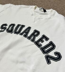 DSQUARED2 ディスクエアード　スウェット トレーナー　白