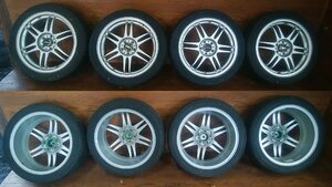 U#000 KOSEI Racing K1-TS 17インチアルミホイール コーセイレーシング 17×7j オフセット50 PCD100/5穴 プリウス外し 個人宅宛不可