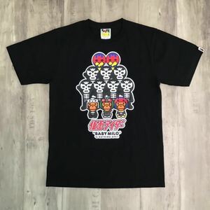 ★新品★ 仮面ライダー ショッカー マイロ Tシャツ Sサイズ white a bathing ape BAPE baby milo エイプ ベイプ アベイシングエイプ 652