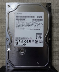 ■未使用品■HGST製 AVコマンド対応HDD 320GB HCS5C1032CLA382