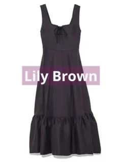 Lily Brown ノースリーブワンピース