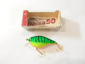 バルサ50 Balsa 50 オリジナル クランクベイト Or ホットタイガー ハンドメイドルアー (220-282