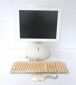 Apple アップル iMac G4 800MHZ/256MB/60HD モニターデスクトップ マウス キーボード セット☆