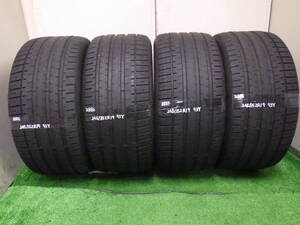 2886【中古タイヤ】 ファルケンFK510 245/35R19 4本 引き取り取り付け持ち込みタイヤ交換　茨城