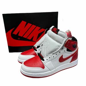 未使用 Nike GS Air Jordan 1 High OG Heritage 23cm 575441-161 管理10911