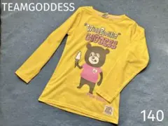 TEAMGODDESS  チームゴッデス　ロングTシャツ　140 サーフブランド