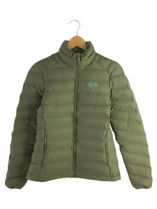 Mountain Hardwear◆ダウンジャケット/XS/ポリエステル/KHK/プリント//