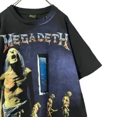 MEGADETH メガデスバンドTシャツ バンドT USA製 古着 XL