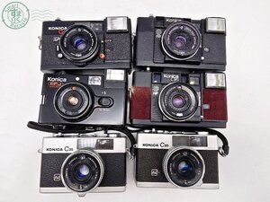 BA0102130　☆ KONICA コニカ C35 EF AF E＆L 6点 まとめ売り C35EF C35 E＆L C35AF フィルムカメラ コンパクトカメラ 同梱不可