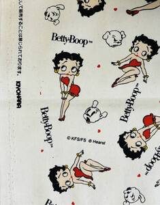 ベティ　Betty Boop　ベティちゃん　白地生地