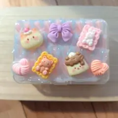 ホイップデコ 小物ケース（大）お菓子詰め合わせ