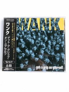 新品 未開封 CD 見本盤 WANK get a grip on yourself 希少 帯付