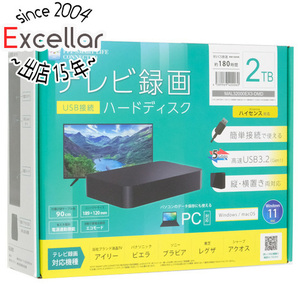 FFF SMART LIFE CONNECTED 外付けHDD MAL32000EX3-DMD 2TB 未使用 [管理:1050022810]