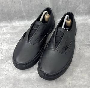 新品同様 ヴァンズ VANS V44CF GB 26.5cm スニーカー バンズ AUTHENTIC オーセンティック ブラック BLACK メンズ 紐付き 