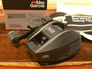 OLD ABU Ambassadeur 821FL ポラリス フリッピング 新品未使用品 オールドアブ アンバサダー 1980年代 OAモデル/オリムピック時代のリール