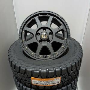 在庫有り エクストリーム-J 7.0J-16+35 5/114 マットブラック オープンカントリーR/T 235/70R16 2024年製 デリカD5 エクストレイル RAV4