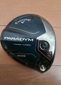 ○希少○美品○Callaway　パラダイム　トリプルダイヤモンドS ドライバーヘッド　10.7度　○CT値255○ ツアー支給品○TCシリアル