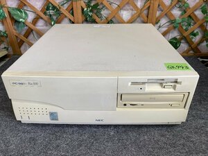 【送140サイズ】NEC　PC9821RA300D40　Celeron-300MHz/MEM31.6MB/HDD欠 FDDよりDOS起動OK/CDドライブOK