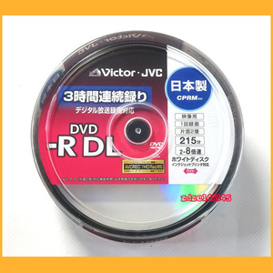 ●メディア●DVD-R DL ディスク ビクター 録画用 4.7GB インクジェット対応 20枚パック 新品未開封 VD-R215CS20●