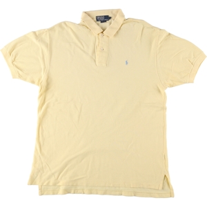 古着 90年代 ラルフローレン POLO by Ralph Lauren 半袖 ポロシャツ USA製 メンズL ヴィンテージ /eaa453675